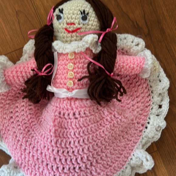 Hand Crochet Upside Down Doll - Picture 4 of 5